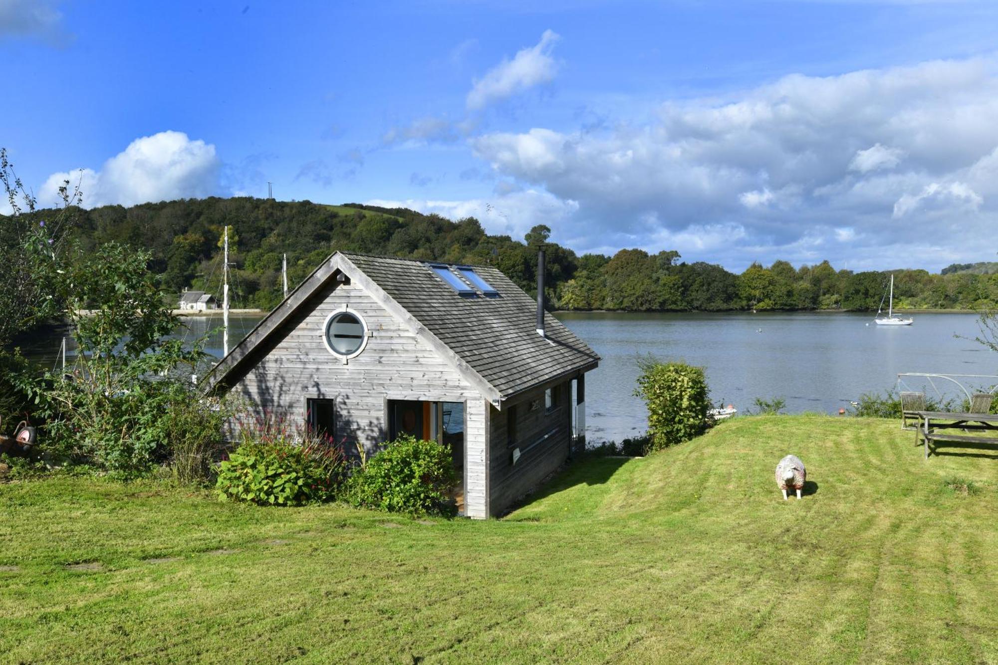 Water Edge House & Boathouse - With Swimming Pool Villa Dittisham Luaran gambar
